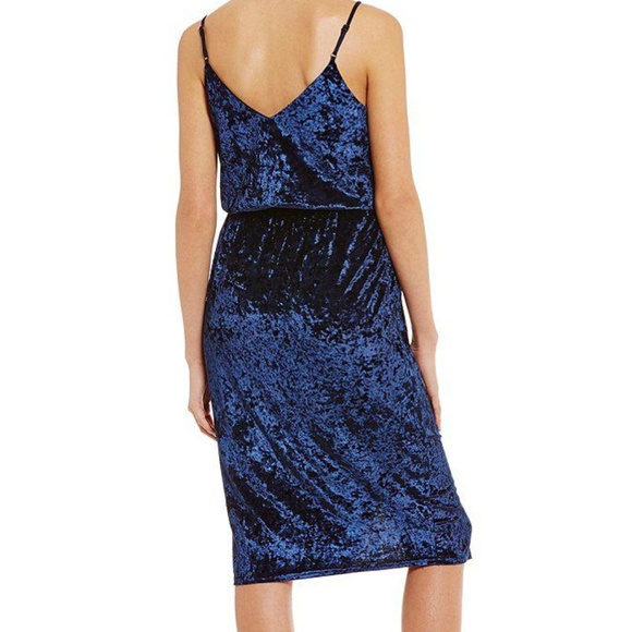 “DONATED” Sugar Lips Velvet Drape Dress - NWT - Picture 2 of 2